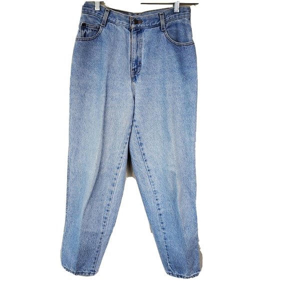 Gitano Denim - Gitano Womens High Rise Light Wash Mom Jeans Vintage Size Petite 10